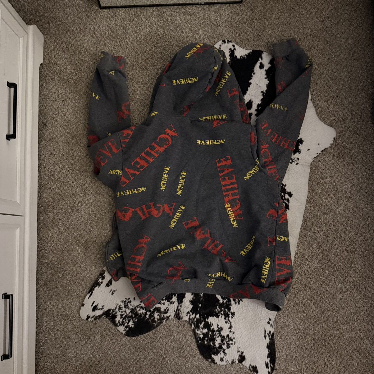 Other Grey hoodie with achieve on it in red and yellow colors Size US M / EU 48-50 / 2 - 2 Thumbnail