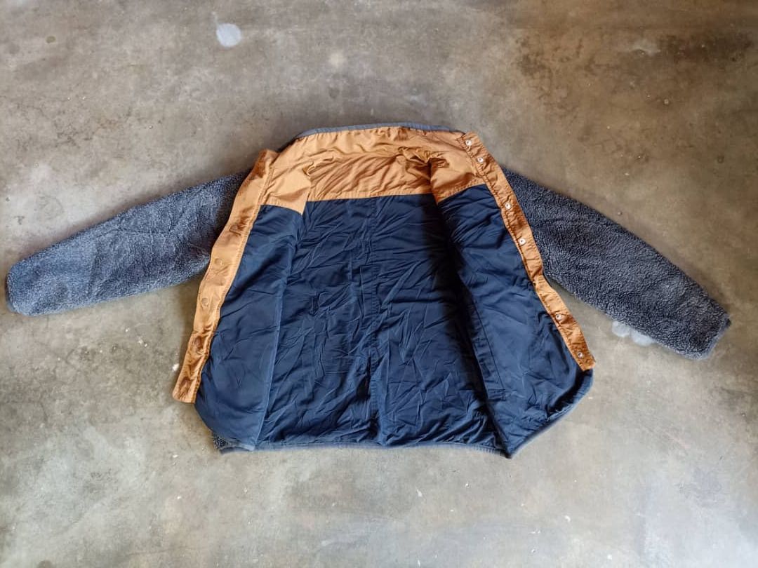 Japanese Brand Reversible Sherpa fleece jacket by Child & women Size M / US 6-8 / IT 42-44 - 5 Thumbnail