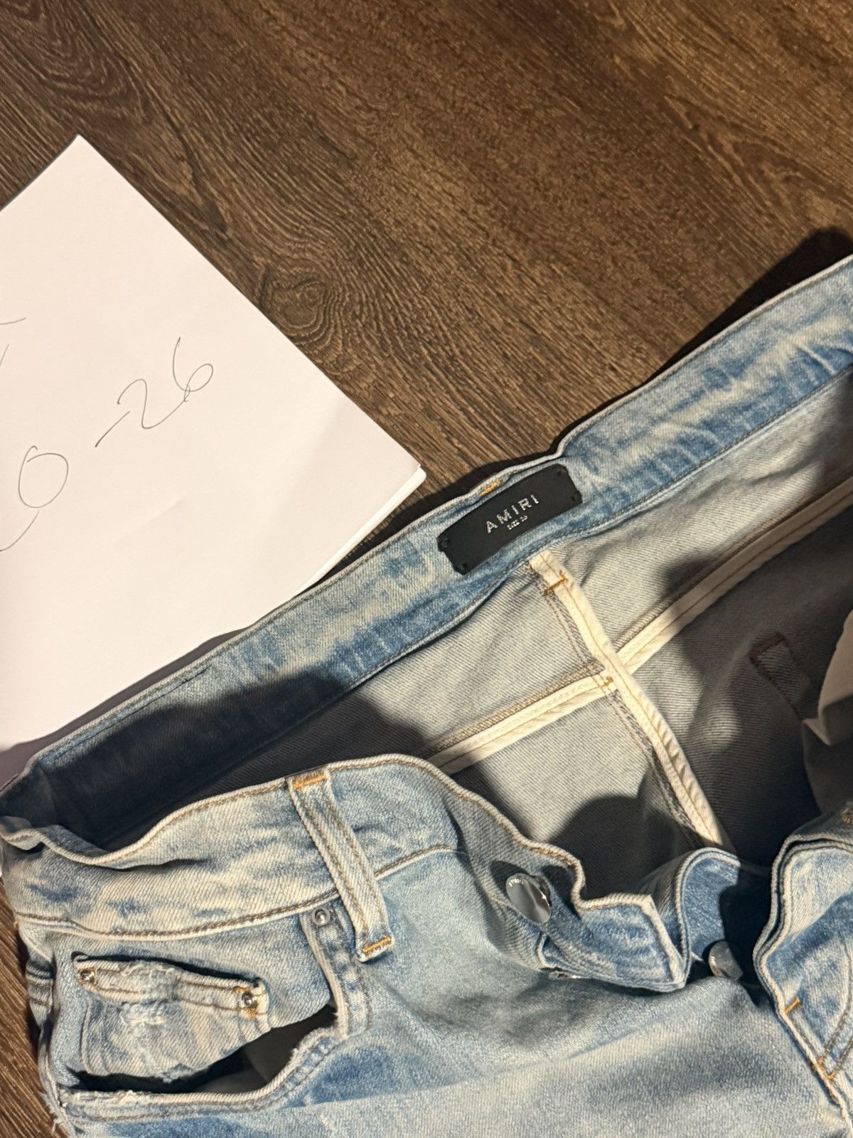 Amiri Amiri Jeans Size US 36 / EU 52 - 2 Thumbnail