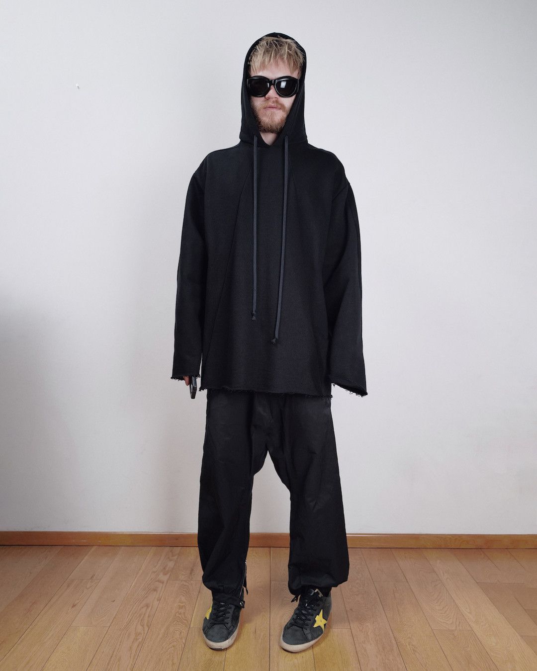 image of Individual Designer Hefty Hoodie 02 in Black, Men's (Size Medium)