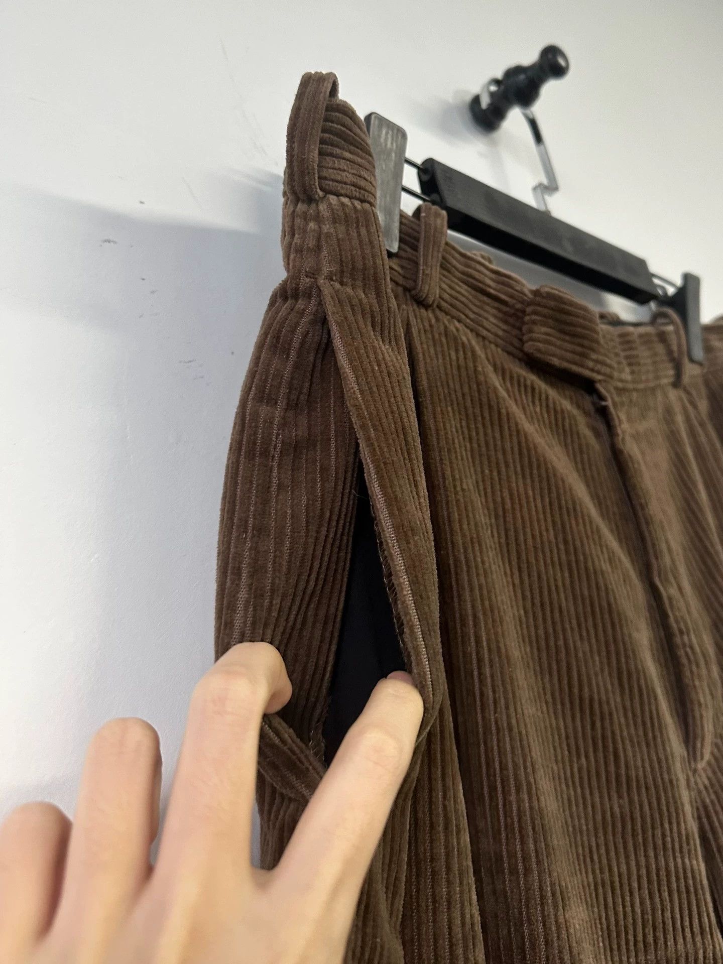 Raf Simons raf simons 01aw riot riot riot brown corduroy pants 48 Size US 32 / EU 48 - 3 Thumbnail