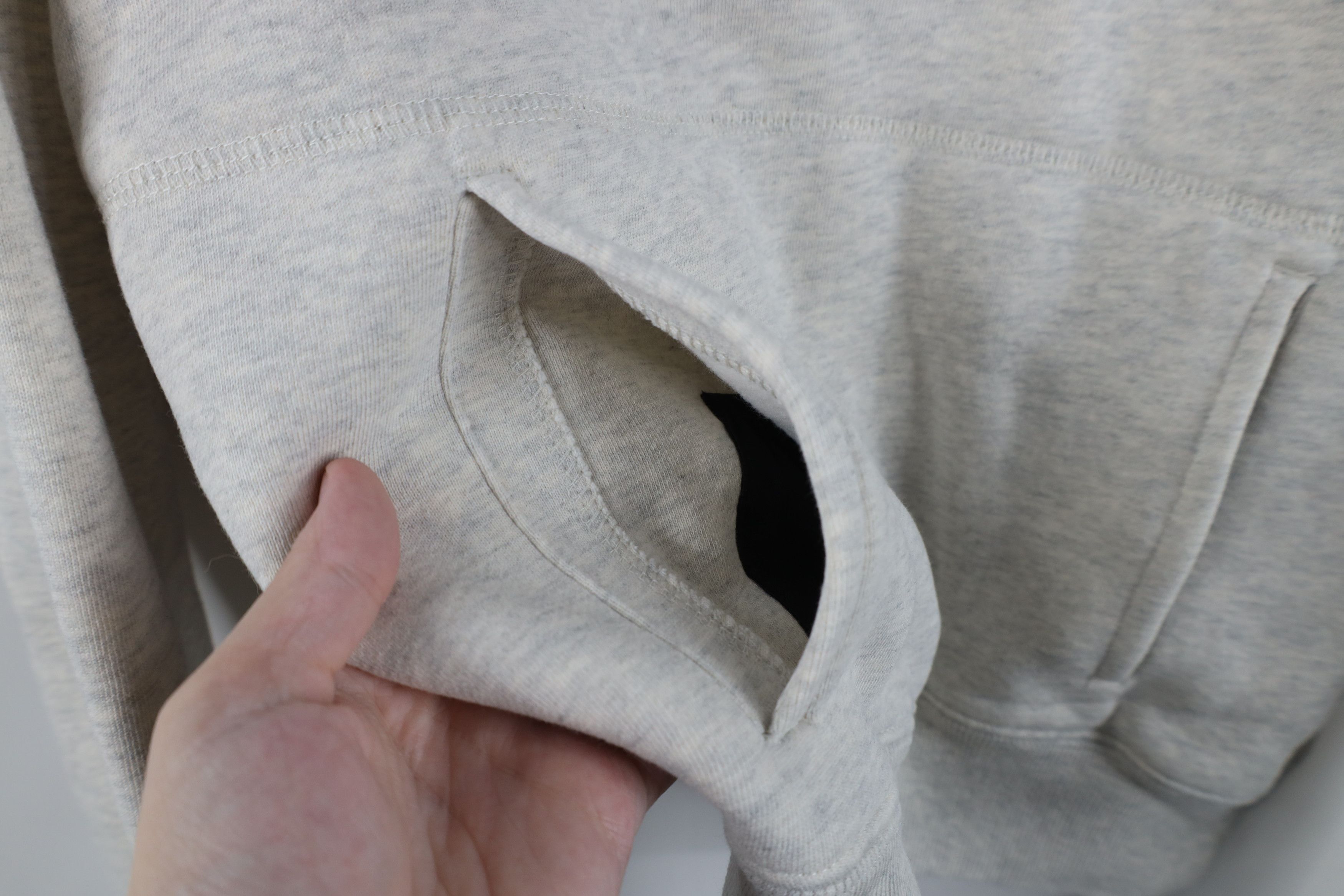 Vintage Beardedgoat Overnight Hoodie Sweatshirt Heather Gray Size M / US 6-8 / IT 42-44 - 6 Thumbnail