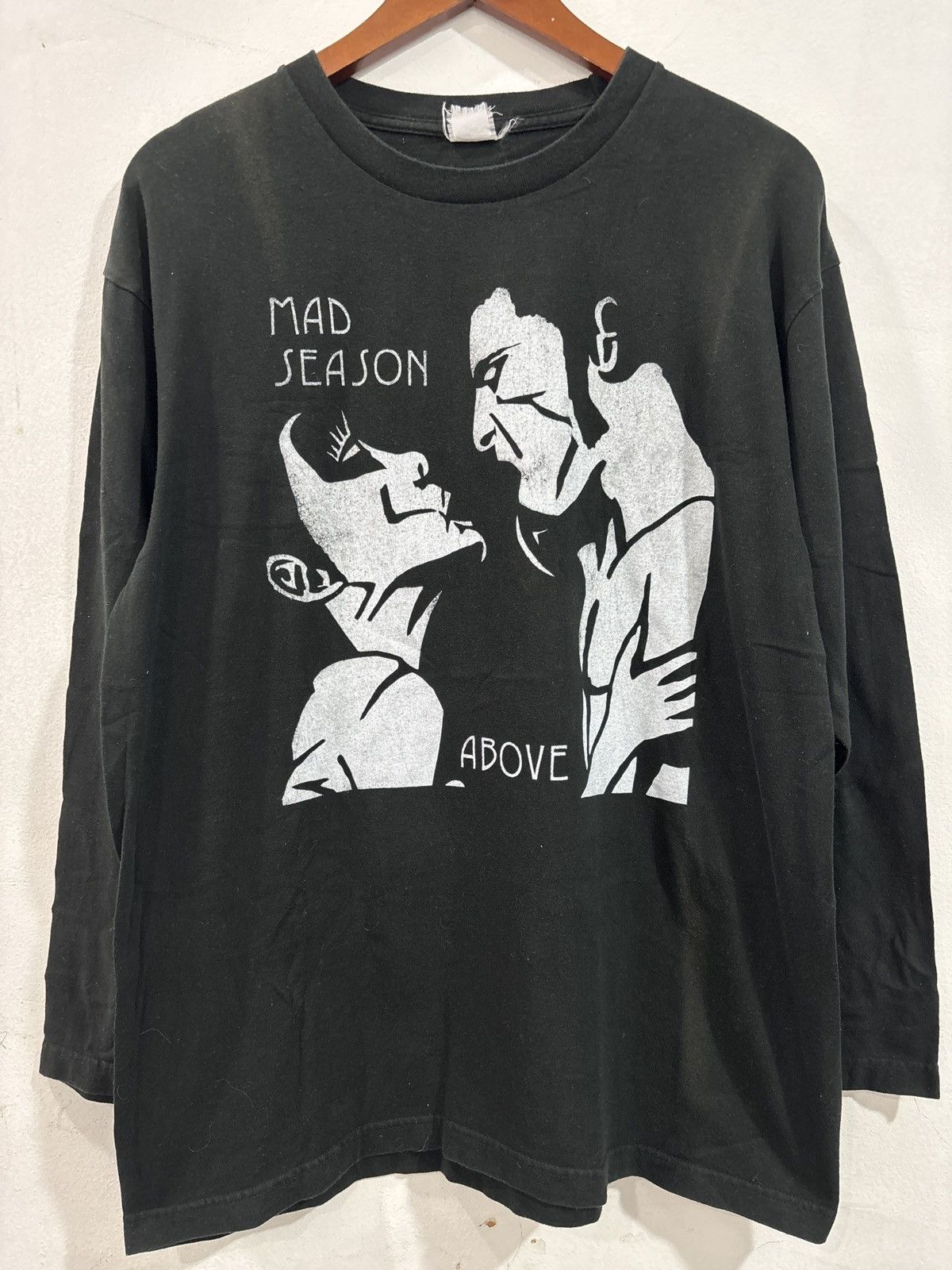 Band Tees LS MAD SEASON - ABOVE Vintage T-Shirt Grunge Size US L / EU 52-54 / 3 - 1 Thumbnail