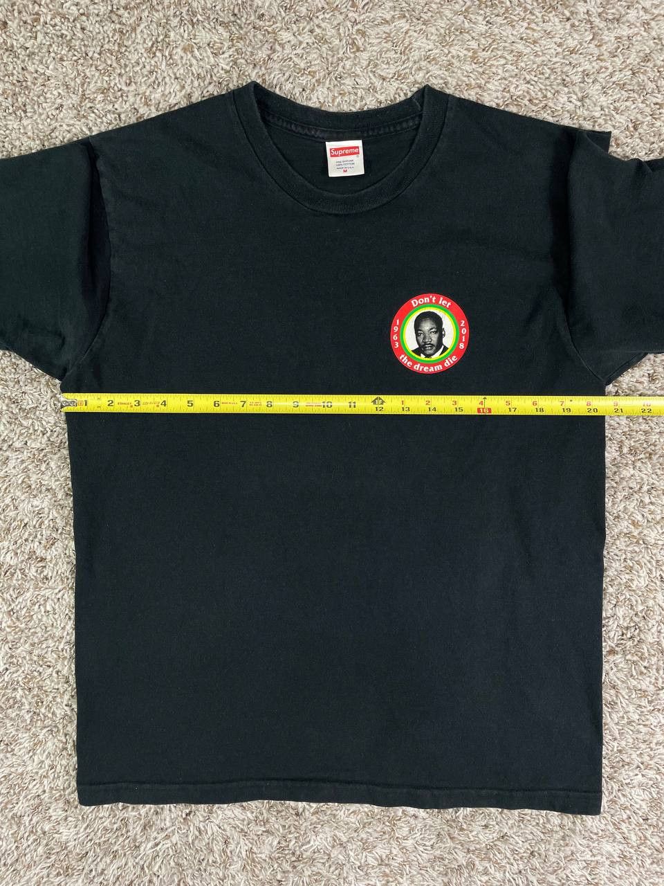 Supreme Supreme MLK Dream T-Shirt Size US M / EU 48-50 / 2 - 8 Thumbnail