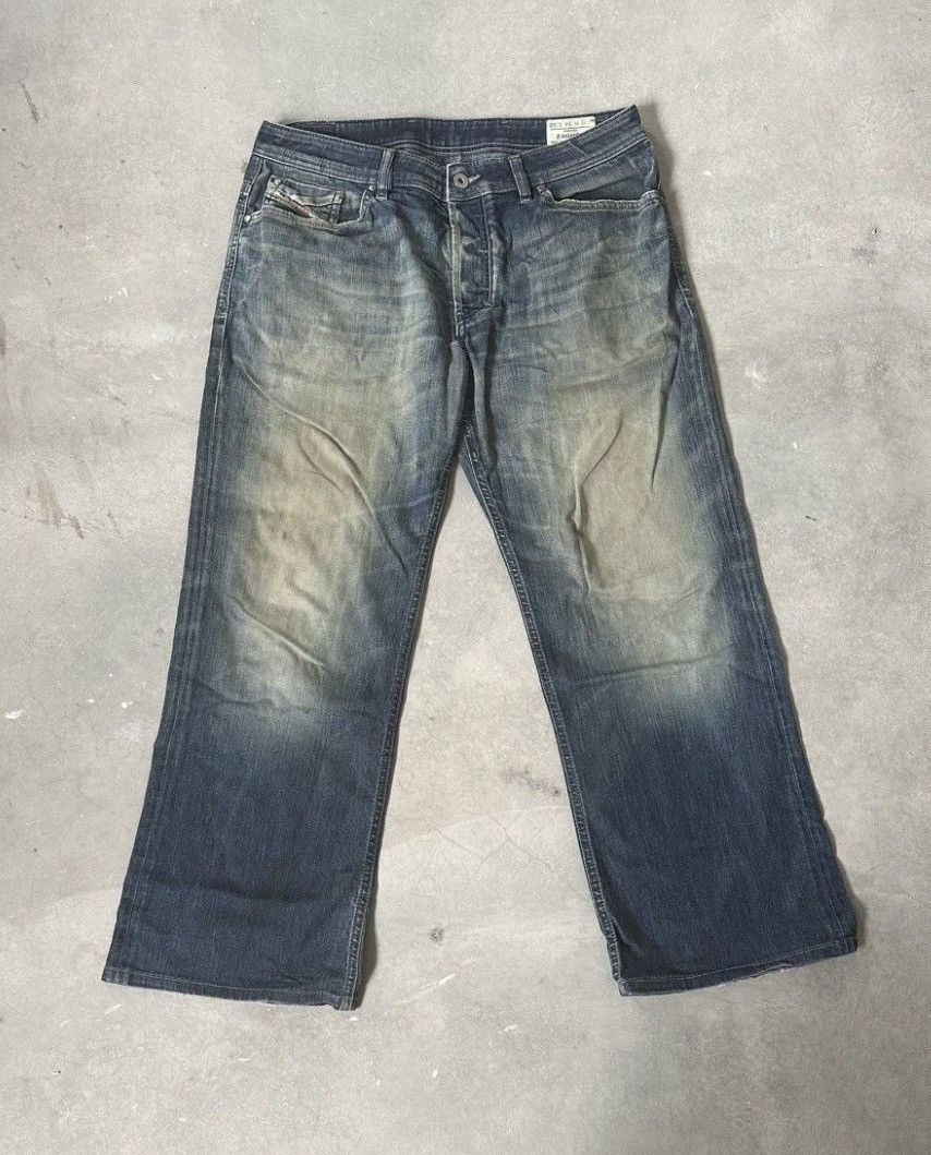 Diesel VINTAGE DIESEL INDUSTRY ZAGHOR BOOTCUT JEANS HEMMED Size US 34 / EU 50 - 1 Thumbnail