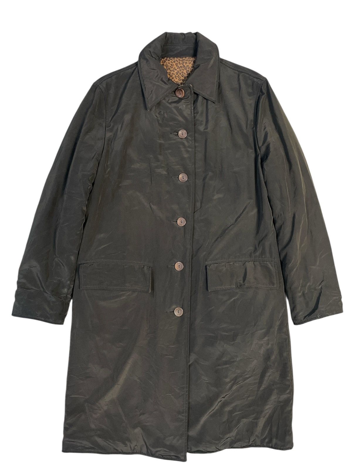 Bottega Veneta 90s Bottega Veneta Leopard Reversible Jacket Size US S / EU 44-46 / 1 - 2 Thumbnail