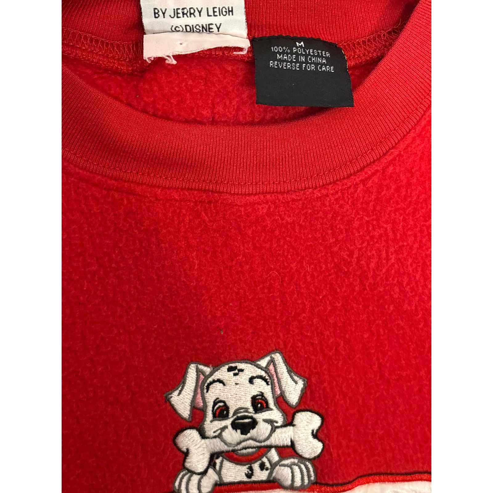 Disney 101 Dalmatians Disney 90s Jerry Leigh fleece crewneck Size M / US 6-8 / IT 42-44 - 3 Thumbnail
