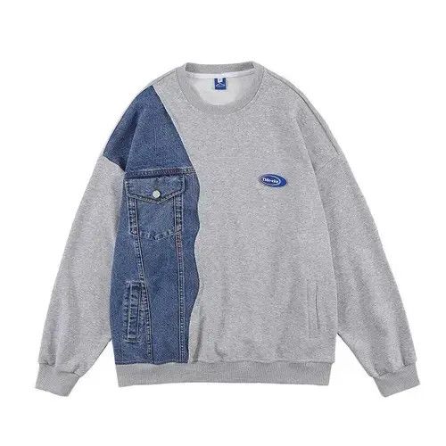 Other Denim Stitching Sweater Men’s Size US XXL / EU 58 / 5 - 1 Thumbnail