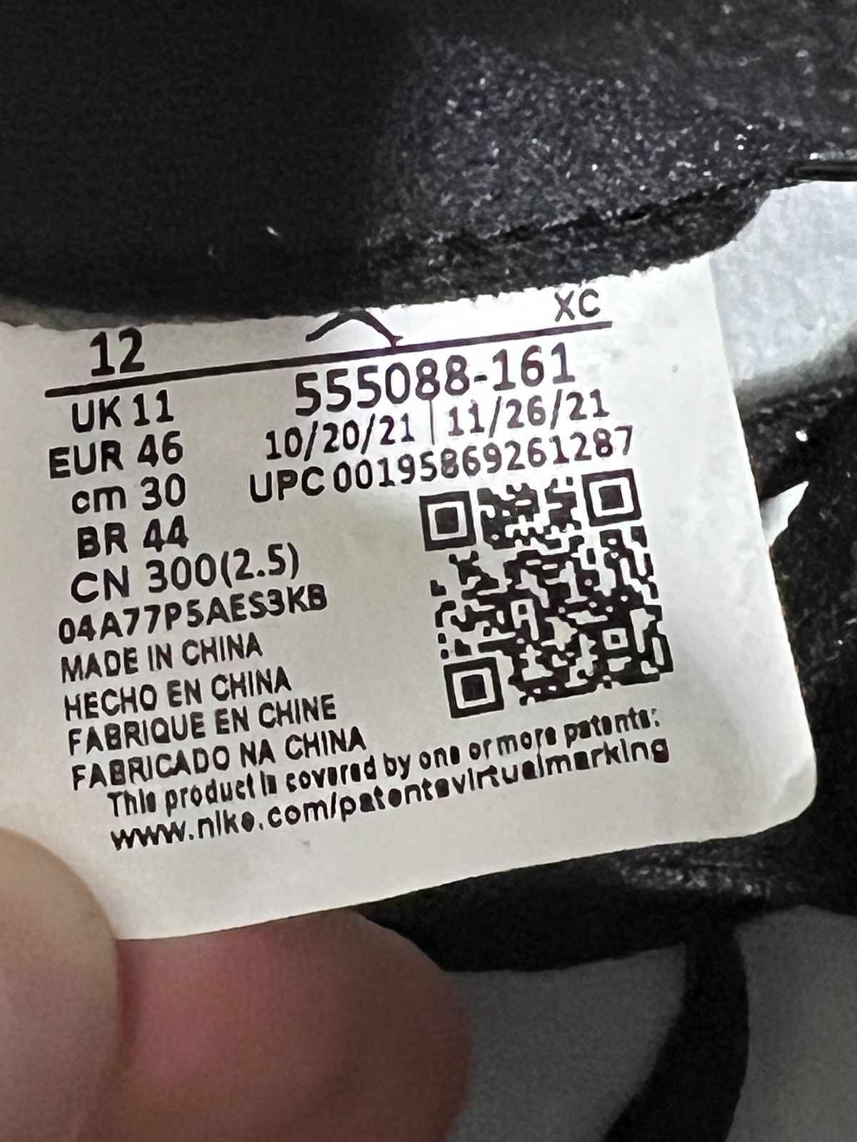 Jordan Brand Jordan 1 Retro High OG “Heritage” Size US 12 / EU 45 - 6 Thumbnail