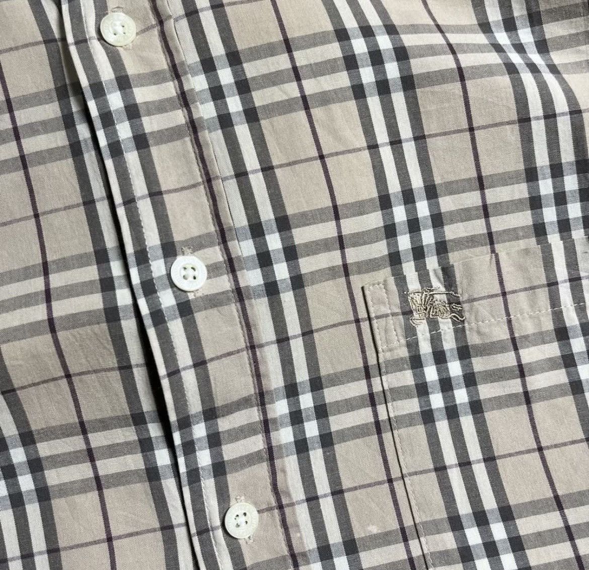 Burberry Vintage classic Burberry Nova Check Shirt Size US L / EU 52-54 / 3 - 3 Thumbnail