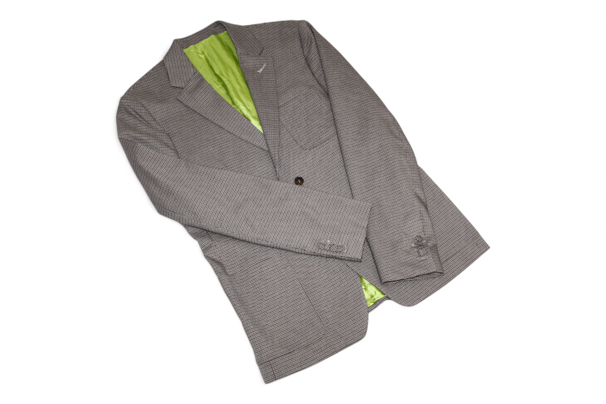 Other Circle Of Gentlemen Classic Houndstooth Blazer Satin Lining Size US L / EU 52-54 / 3 - 14 Thumbnail