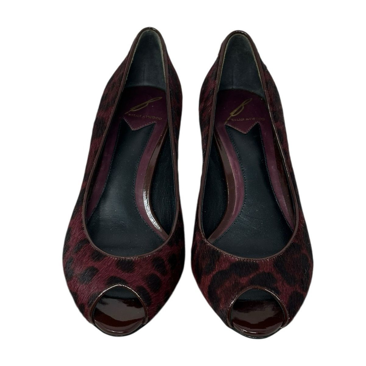 Brian Atwood Brian Atwood animal print calf hair leather pumps size 6 Size US 6 / IT 36 - 4 Thumbnail