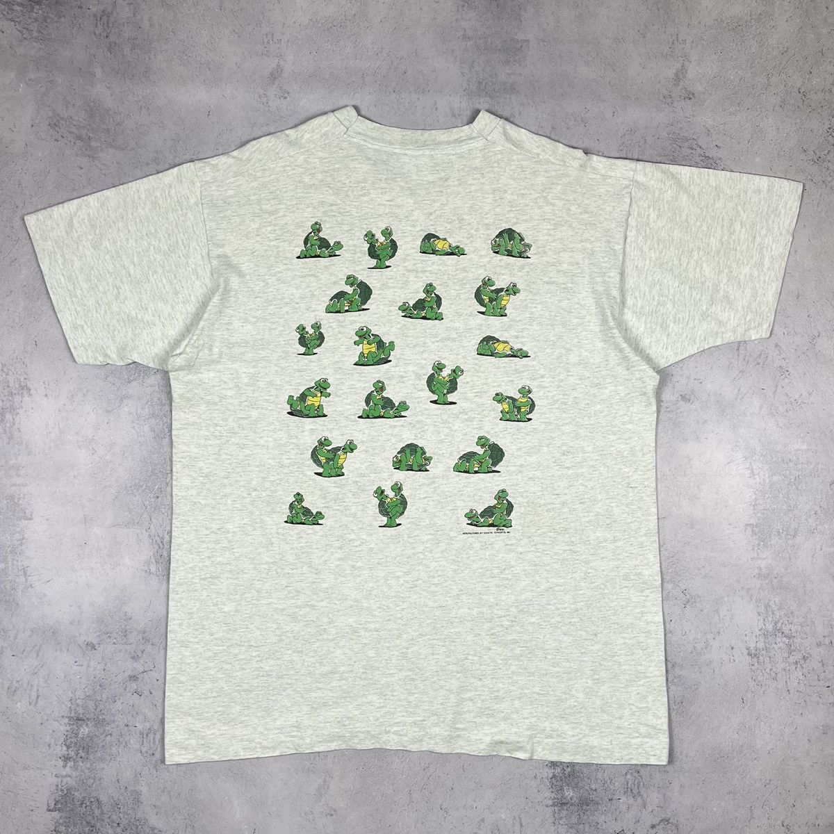 Vintage Vintage Turtle Sex position 18+ porn single stitch tee 1991 Size US XL / EU 56 / 4 - 20 Thumbnail