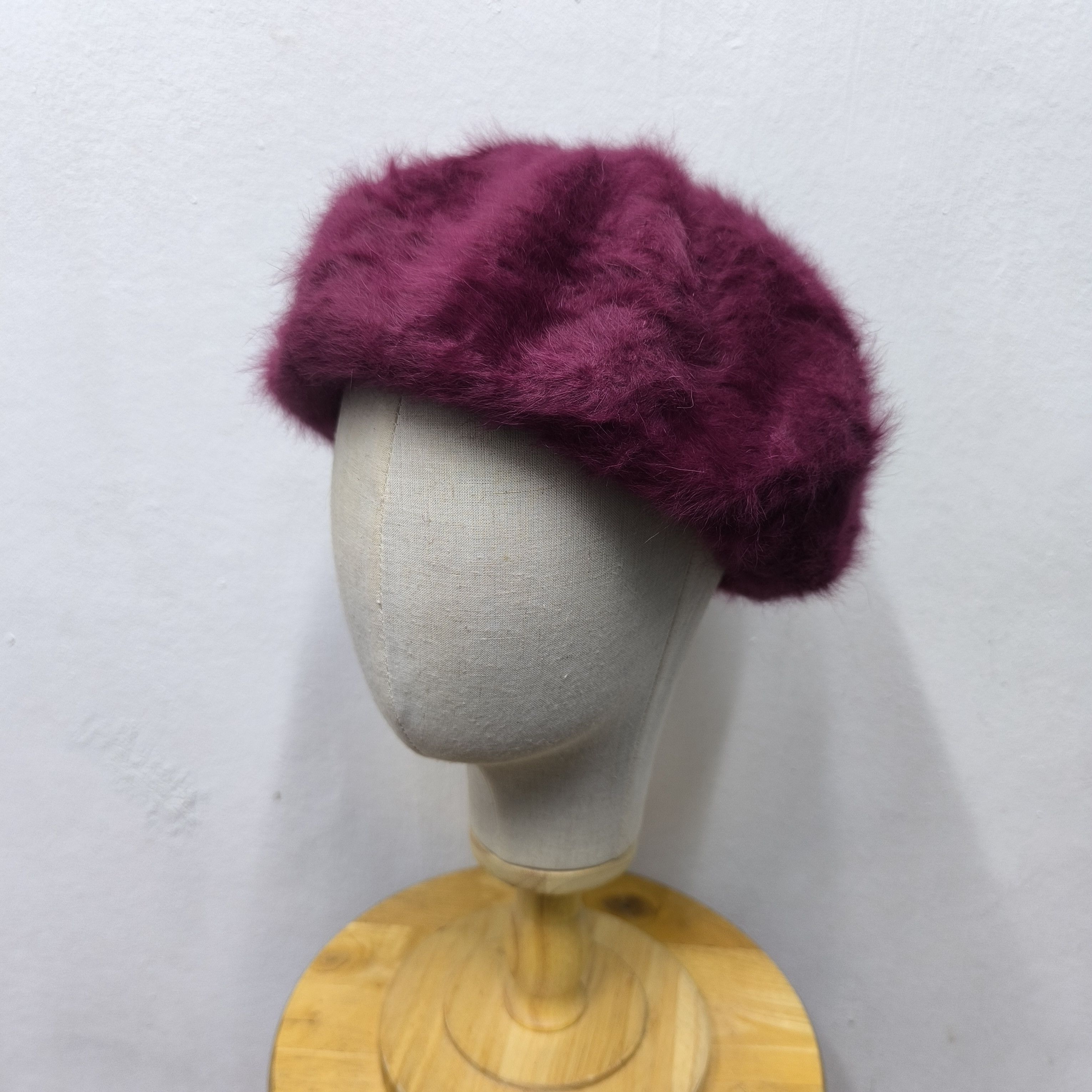 Japanese Brand 🌸 Recherche new york fur beret hat Size ONE SIZE - 2 Thumbnail