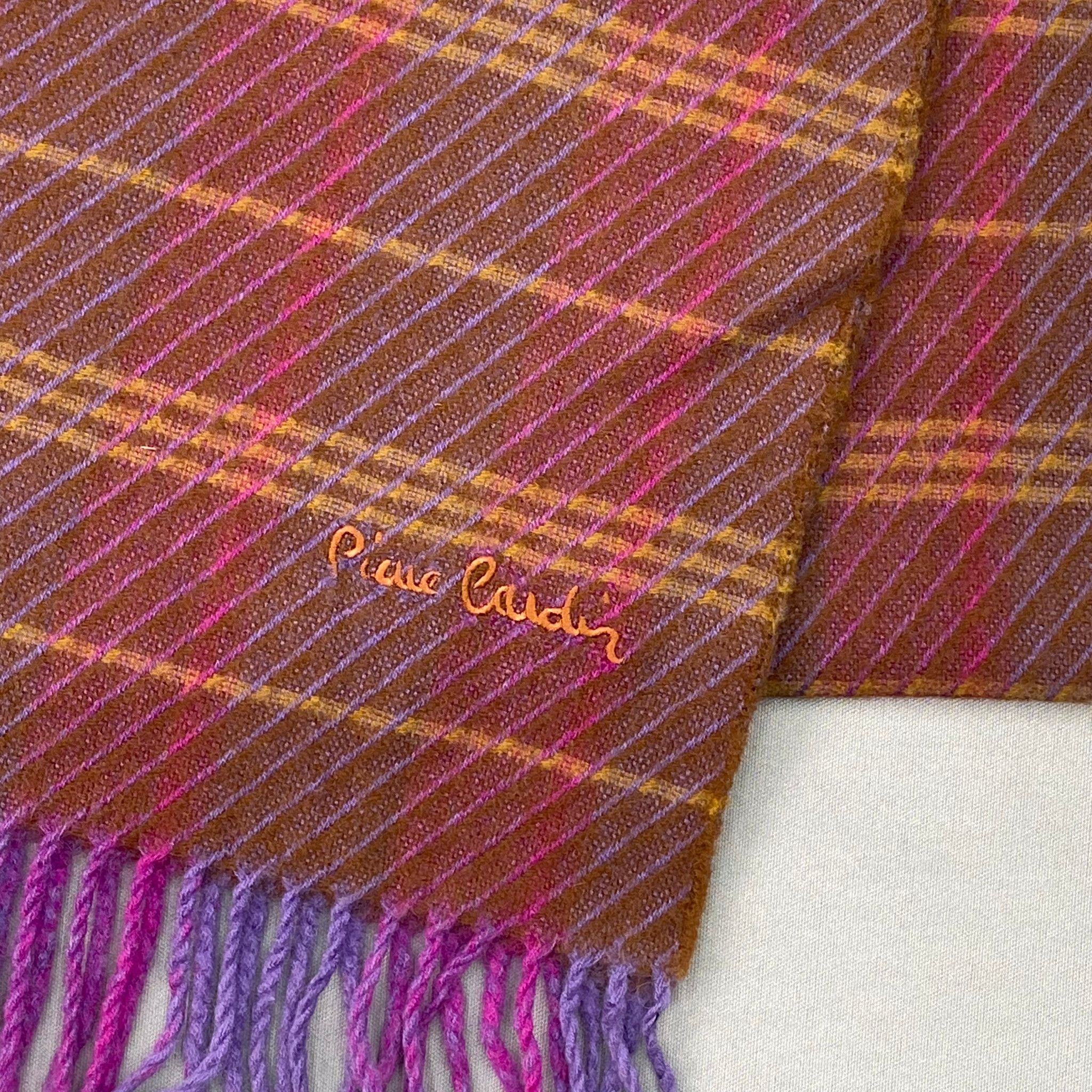 Paul Smith Vintage Paul Smith Scarf Muffler Wool Plaid Winter Scarves Size ONE SIZE - 4 Thumbnail