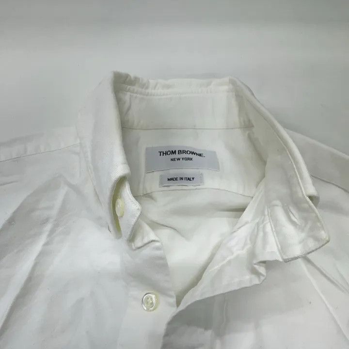 Thom Browne Thom Browne Classic Long Sleeve Oxford Shirt -2507 Size US S / EU 44-46 / 1 - 1 Thumbnail