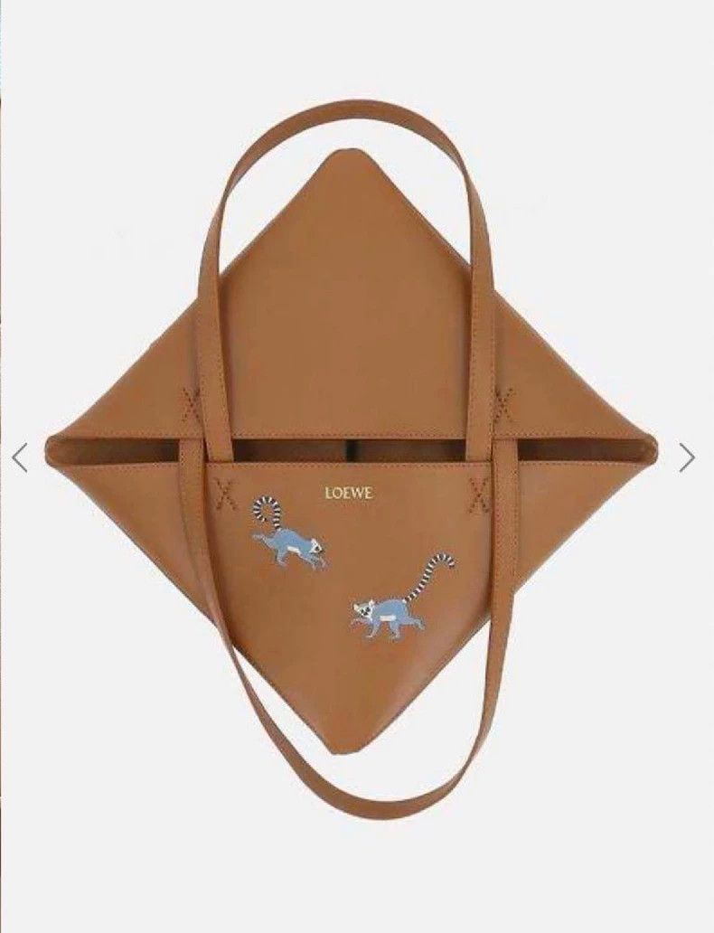 Loewe LOEWE size os Ring-tailed lemur folding tote bag Size ONE SIZE - 4 Thumbnail