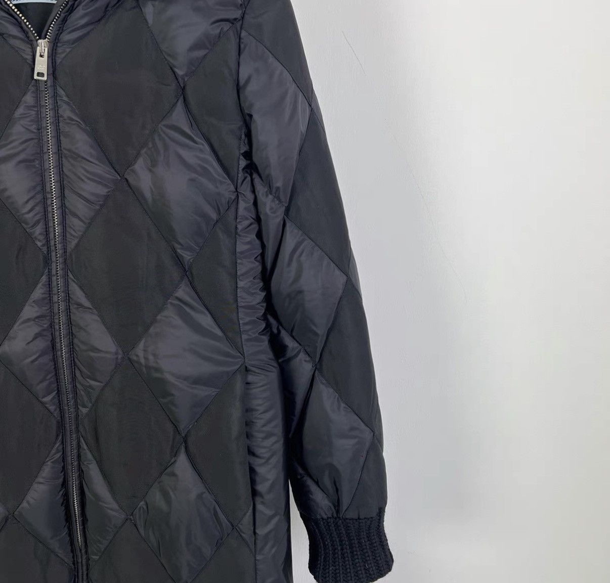 Prada Prada / Quilted Long Down Jacket K12 Size M / US 6-8 / IT 42-44 - 4 Thumbnail