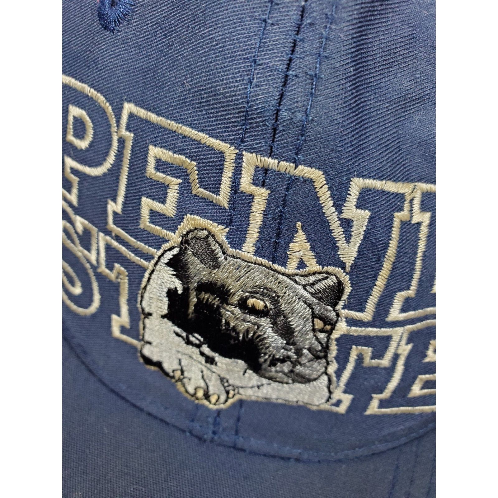 NCAA × Vintage 90s Penn State Spellout Hat Snapback Cap NCAA Football PSU Size ONE SIZE - 9 Thumbnail