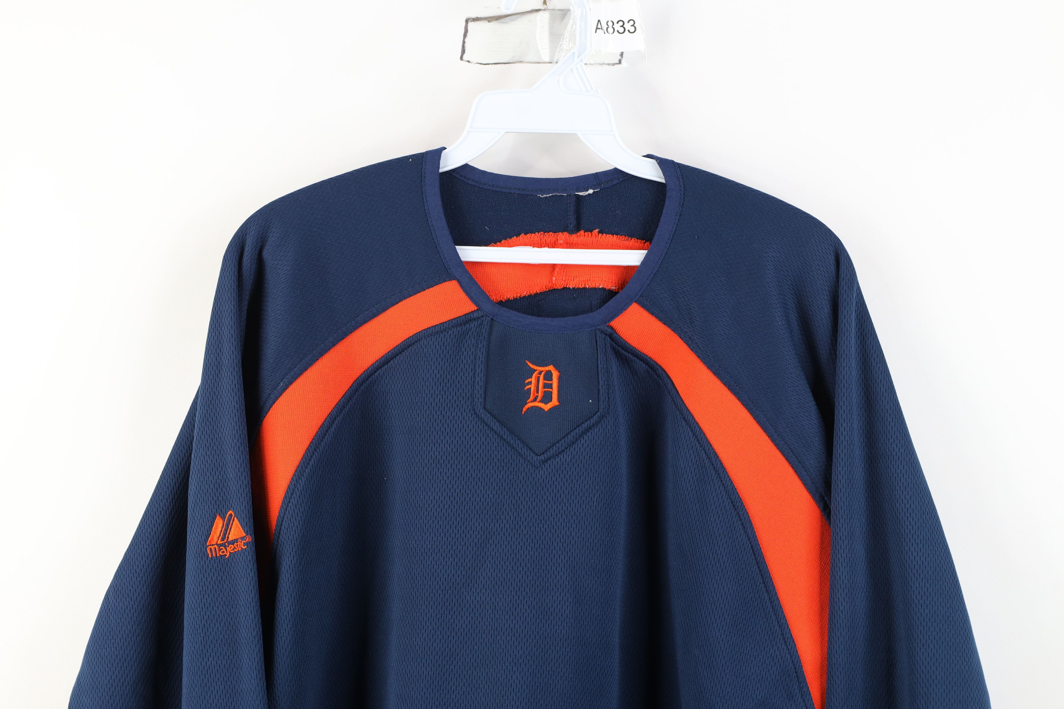 Majestic Vintage Majestic D Detroit Tigers Thermal Sweatshirt Blue Size US L / EU 52-54 / 3 - 2 Thumbnail