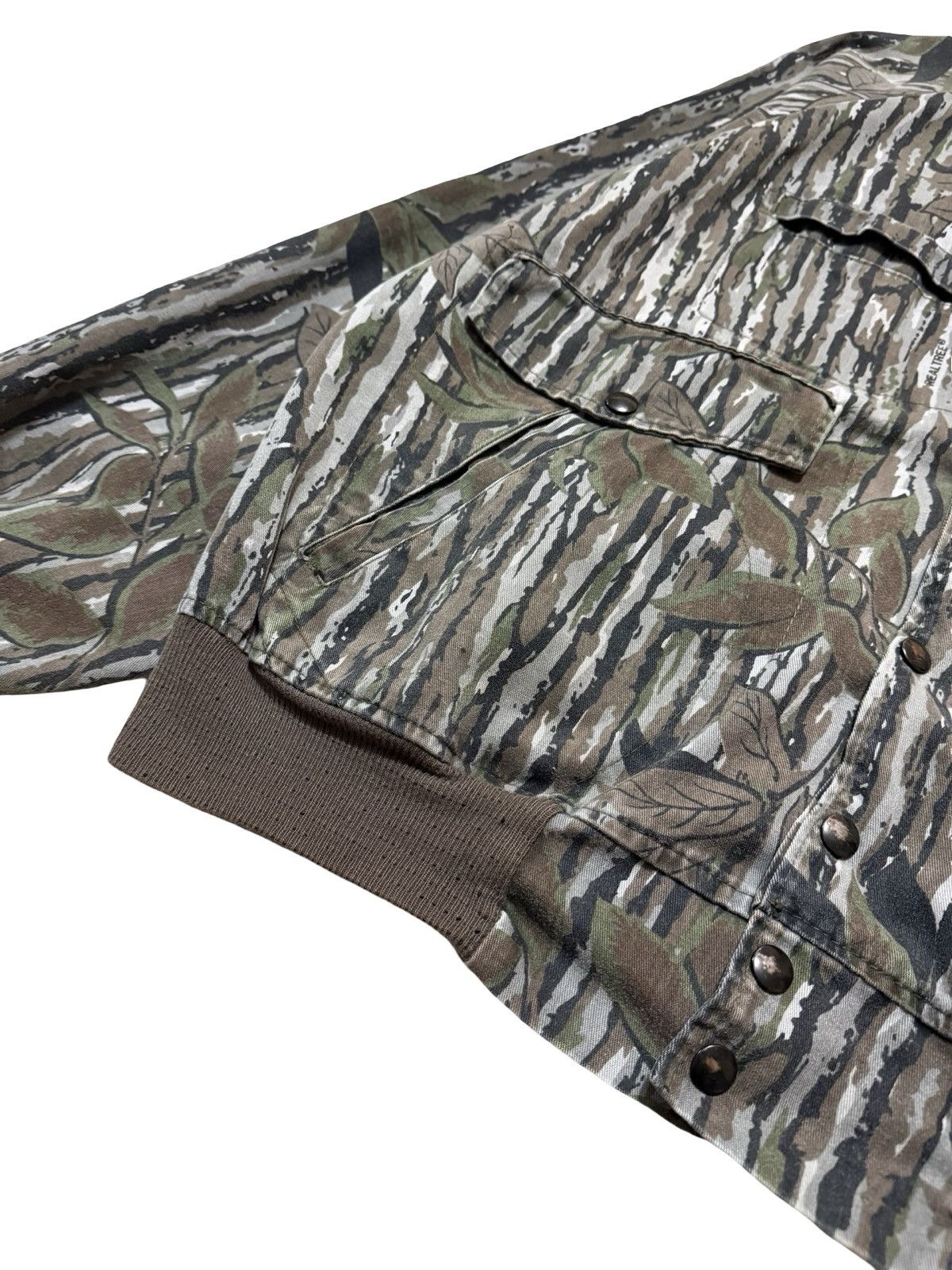 Vintage 80s Spartan Real Tree Camo Size US L / EU 52-54 / 3 - 3 Thumbnail