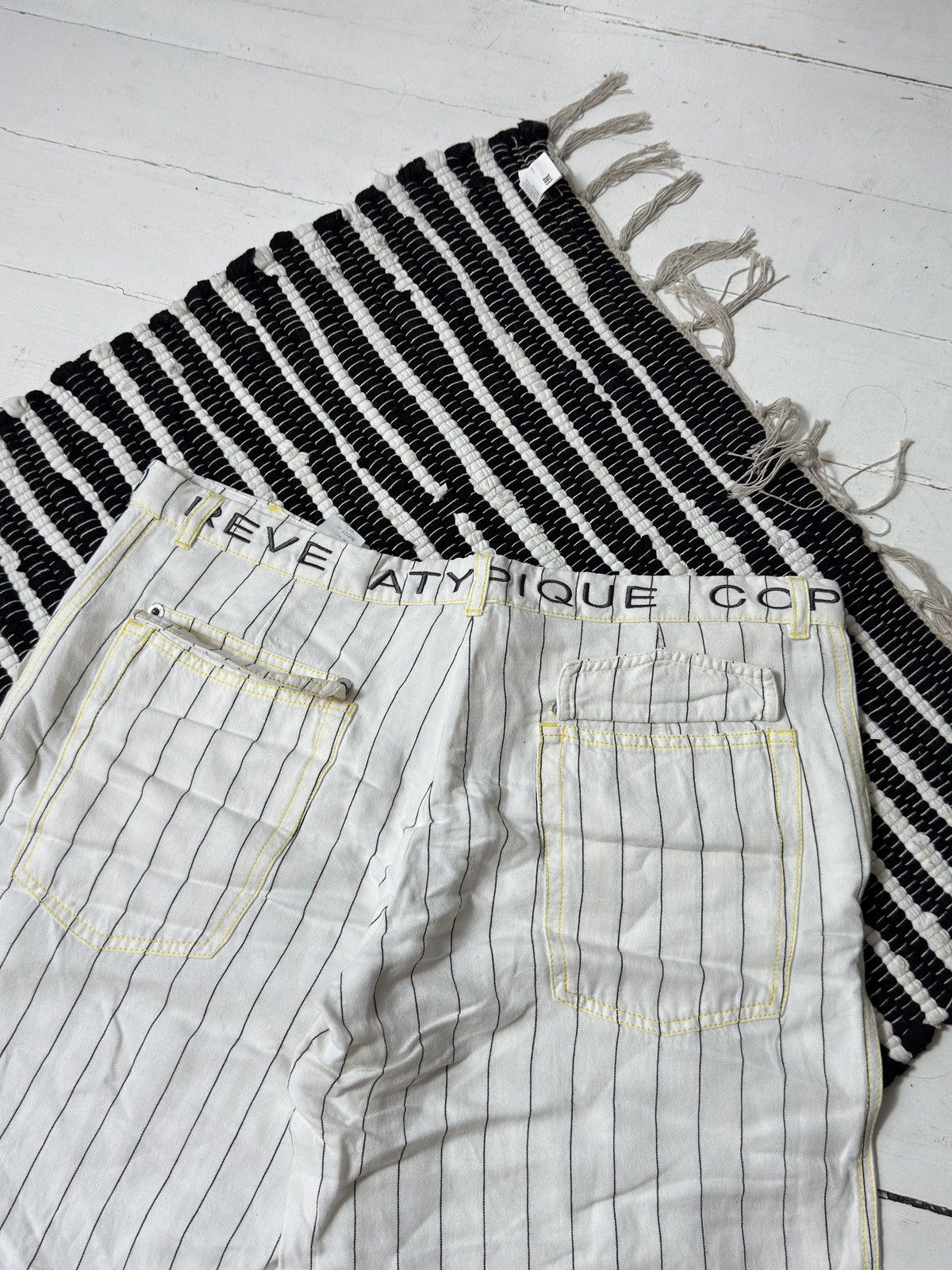 Cop Copine VINTAGE COP.COPINE 2000s IN STRIPES PALAZZO Size 28" / US 6 / IT 42 - 8 Thumbnail
