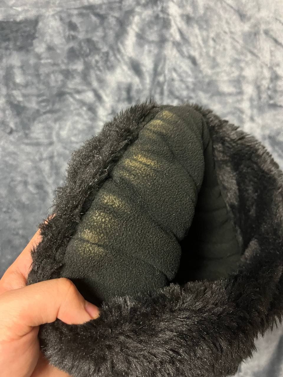 The North Face × Vintage The North Face Mohair Ushanka Hat Y2k Size ONE SIZE - 9 Thumbnail