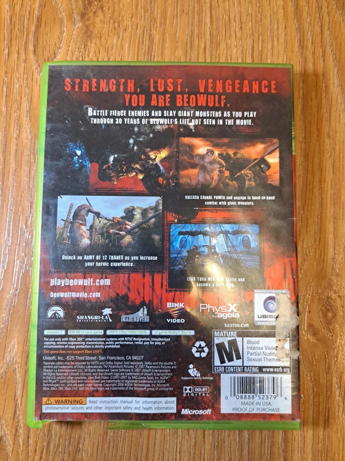 Other Beowulf The Game Xbox 360 Size ONE SIZE - 2 Thumbnail
