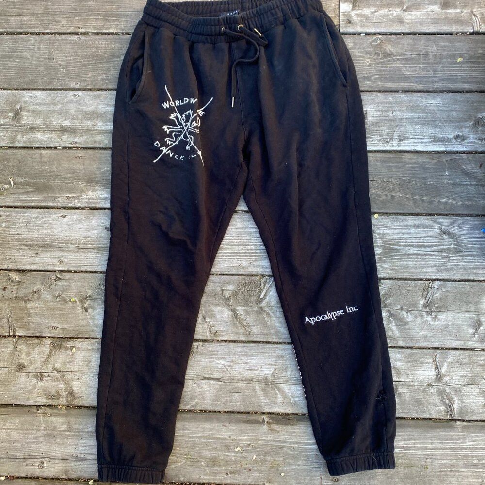 Ksubi Ksubi Black Crest Lo-Fi Liberty Trak Lounge Pants Large Size US 36 / EU 52 - 4 Thumbnail