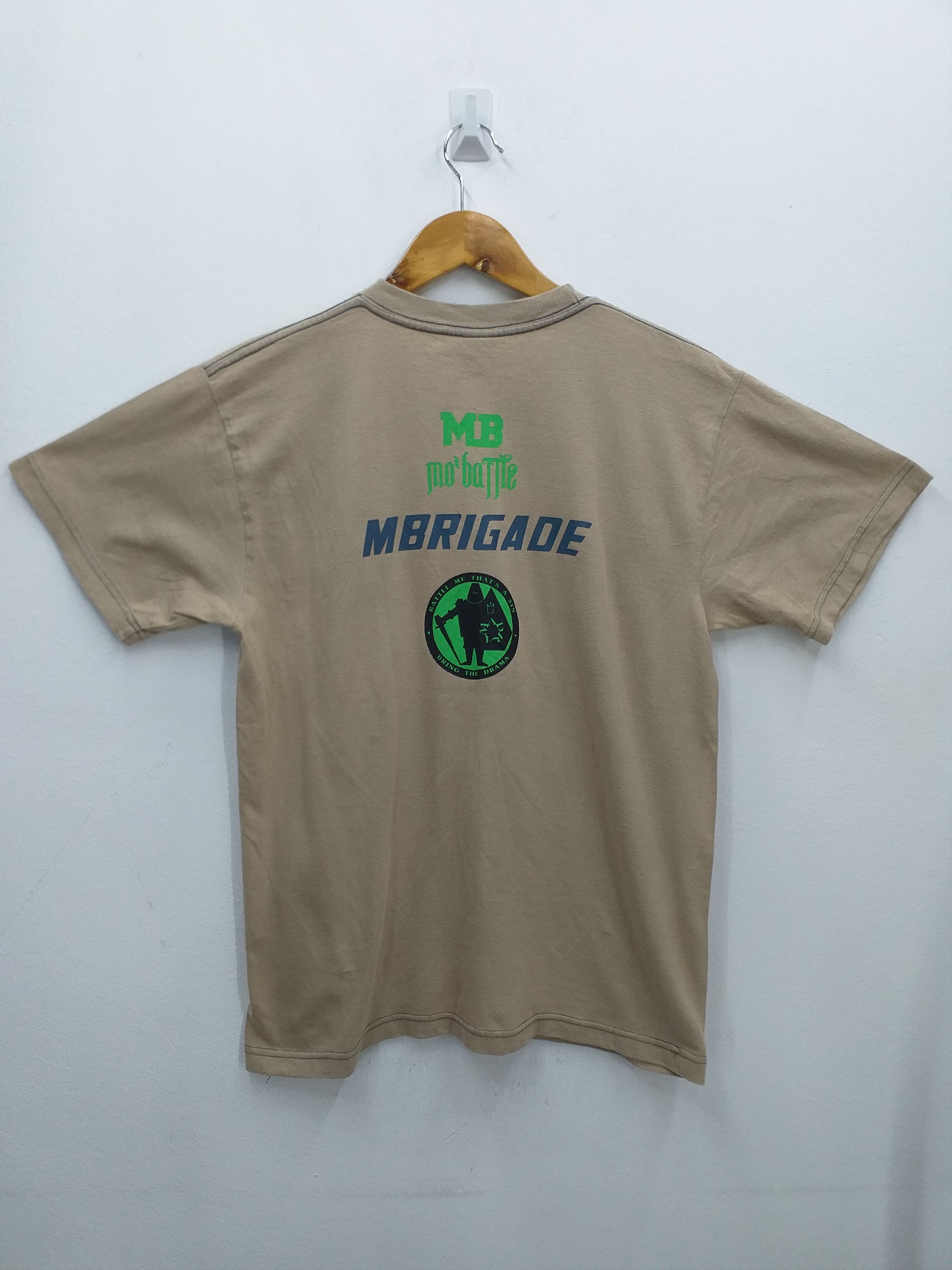 Japanese Brand Vintage Milkboy MBRIGADE Medium T-Shirt -C042 Size US M / EU 48-50 / 2 - 2 Thumbnail