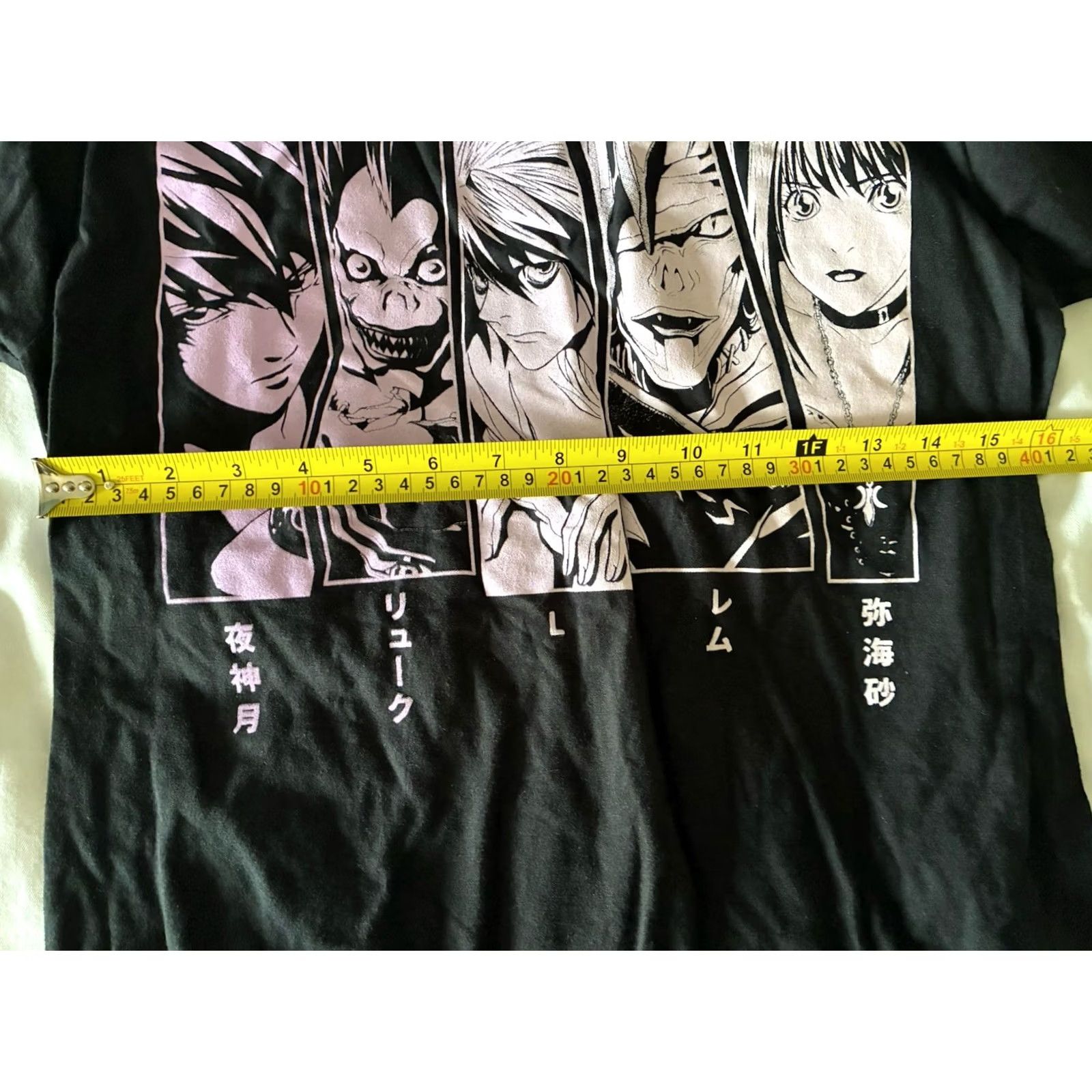 Ripple Junction Ripple Junction Death Note T-Shirt Mens M Black Short Sleeve New with Tags Size US M / EU 48-50 / 2 - 7 Thumbnail