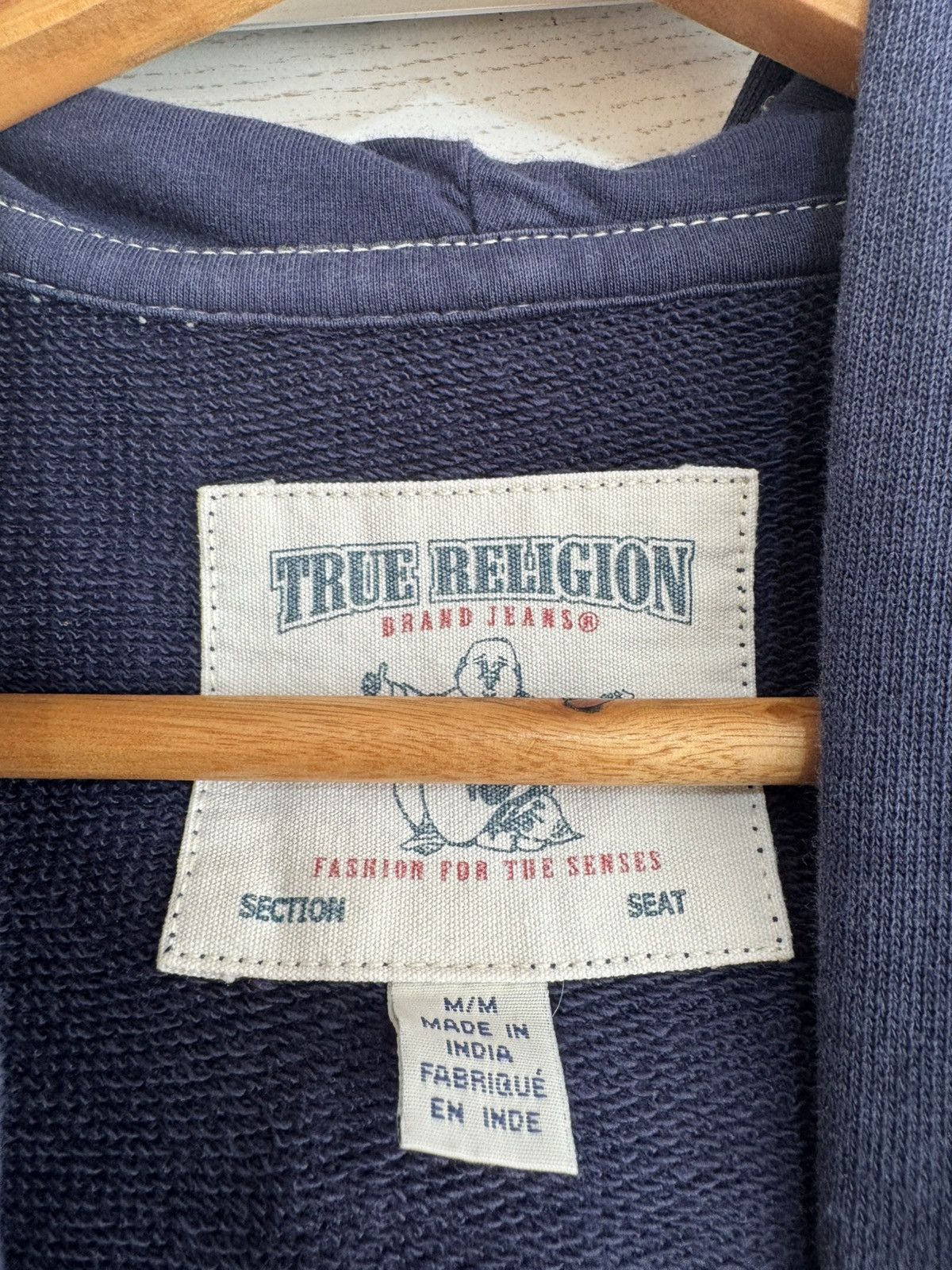 True Religion Vintage True Religion Zip Hoodie Japanese Brand Y2K 90’s Size US M / EU 48-50 / 2 - 11 Thumbnail