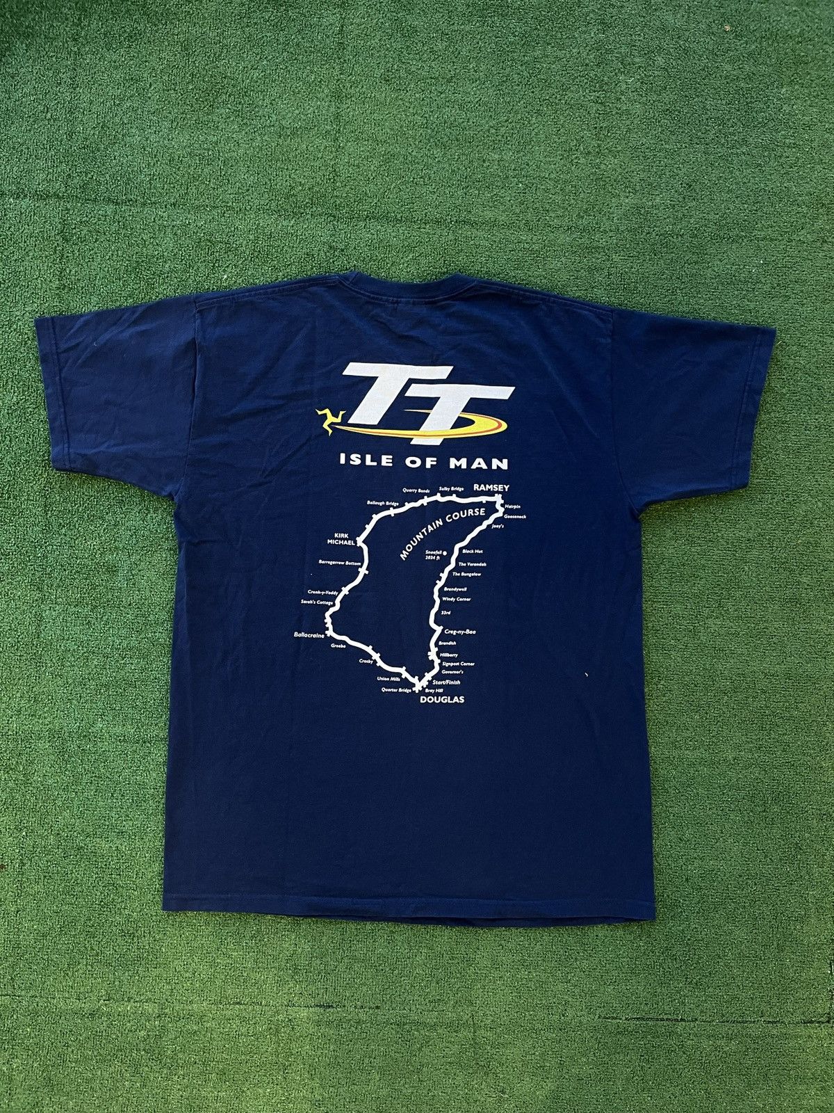 Other Vintage 2011 Monster The Worlds Greatest Road Races Tee Size US L / EU 52-54 / 3 - 2 Thumbnail