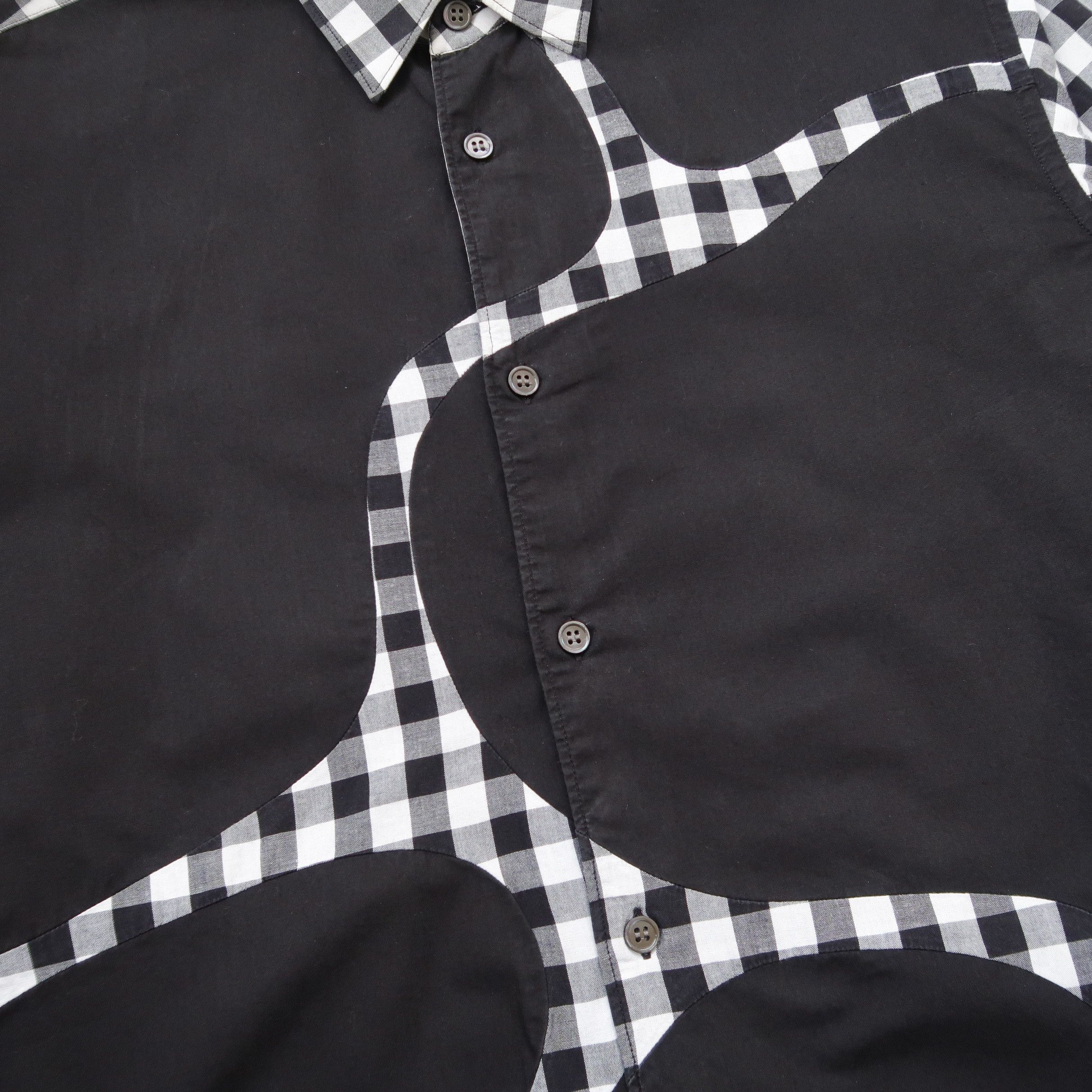 Comme des Garcons SHIRT S/S12 Angelica Pattern Patchwork Shirt Size US S / EU 44-46 / 1 - 7 Thumbnail