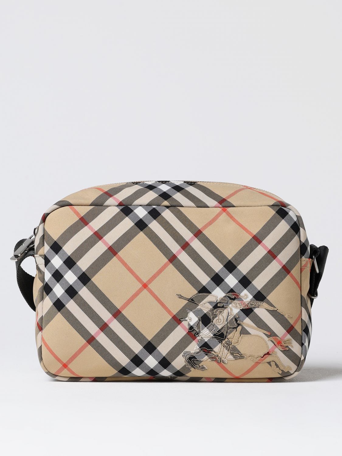 Burberry Burberry Shoulder Bag Men Beige Size ONE SIZE - 1 Thumbnail