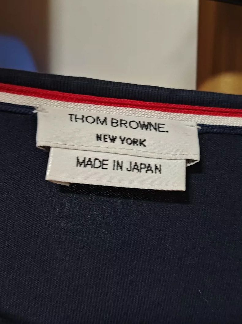 Thom Browne Thom Browne Short Sleeve T-shirt Size US XS / EU 42 / 0 - 3 Thumbnail