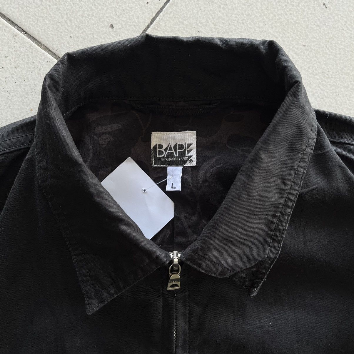 Bape Vintage Bape A Bathing Ape Work Jacket Double Pocket Size US L / EU 52-54 / 3 - 6 Thumbnail