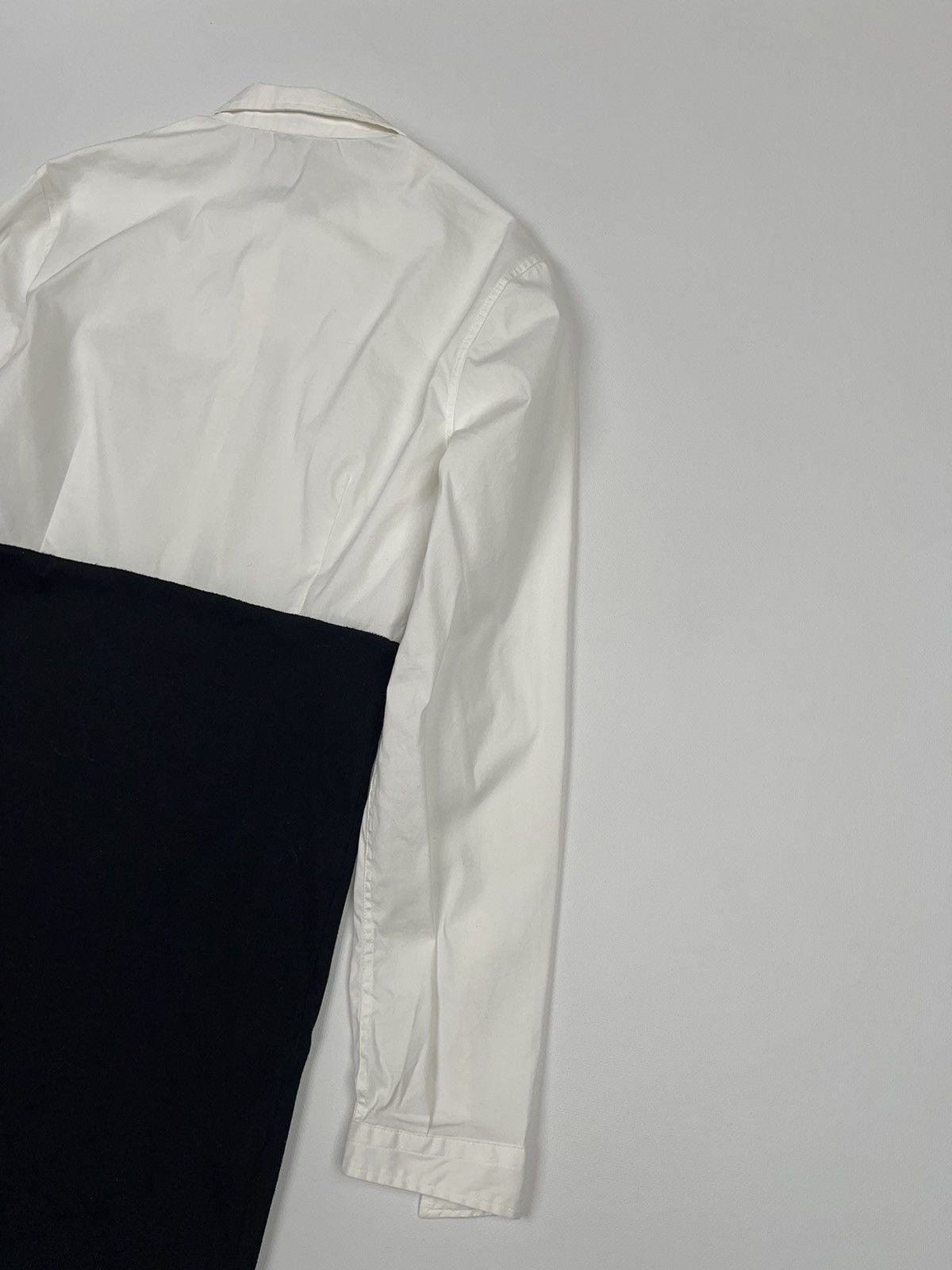 Brunello Cucinelli Brunello Cucinelli Long Shirt with Dress Black and White Size M / US 6-8 / IT 42-44 - 13 Thumbnail
