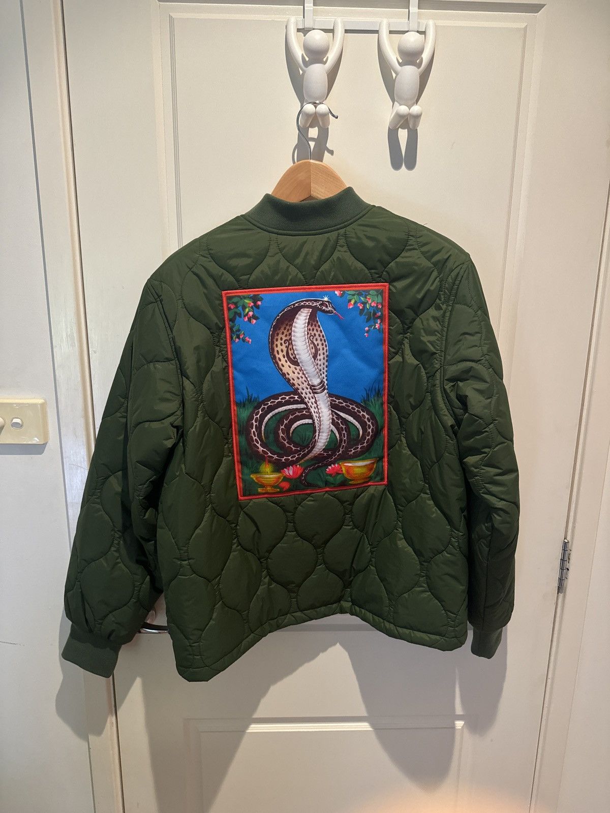 Awake NY Awake NY Cobra logo-appliqué bomber jacket Size US M / EU 48-50 / 2 - 2 Thumbnail