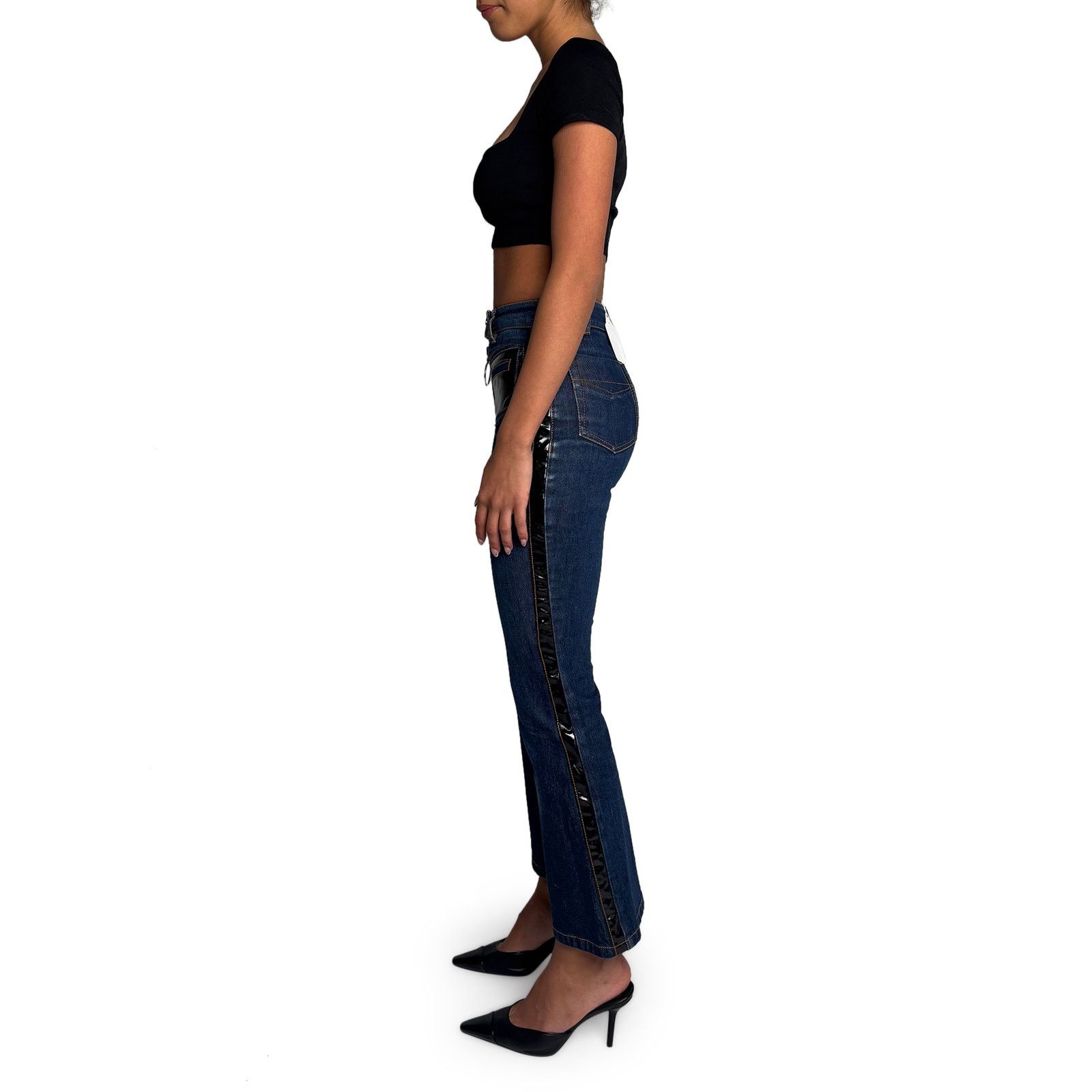 ELLERY Front Zip Jeans Size 25" / US 0 / IT 36 - 4 Thumbnail