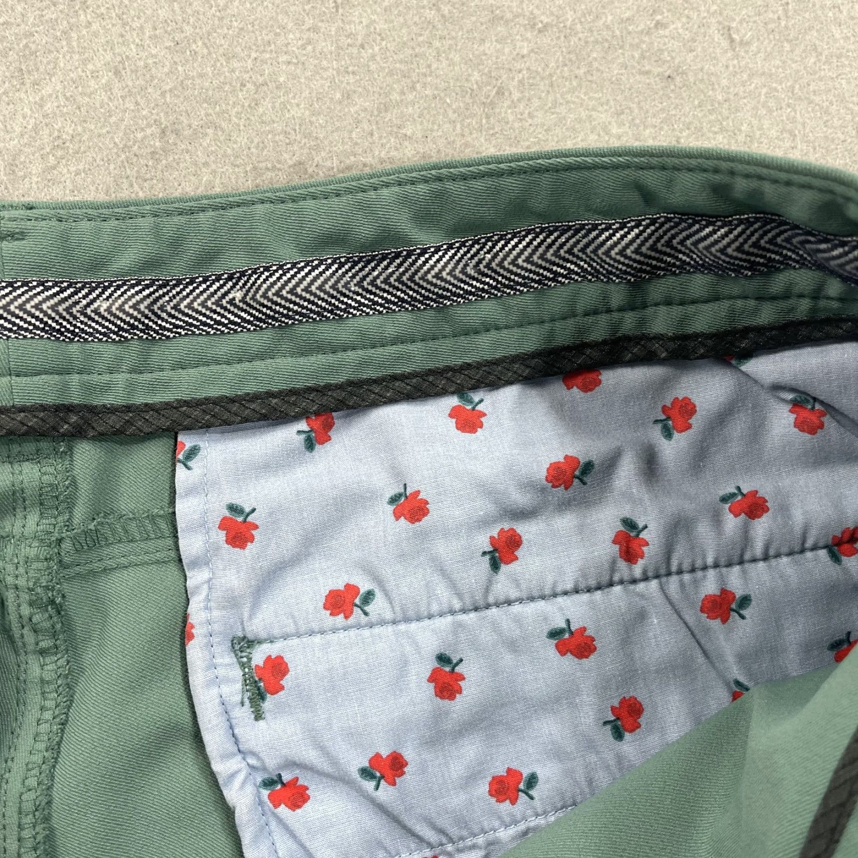 Bonobos Bonobos Mens Golf Pants 33x32 Athletic Fit Green Logo Chino Size US 33 - 4 Thumbnail