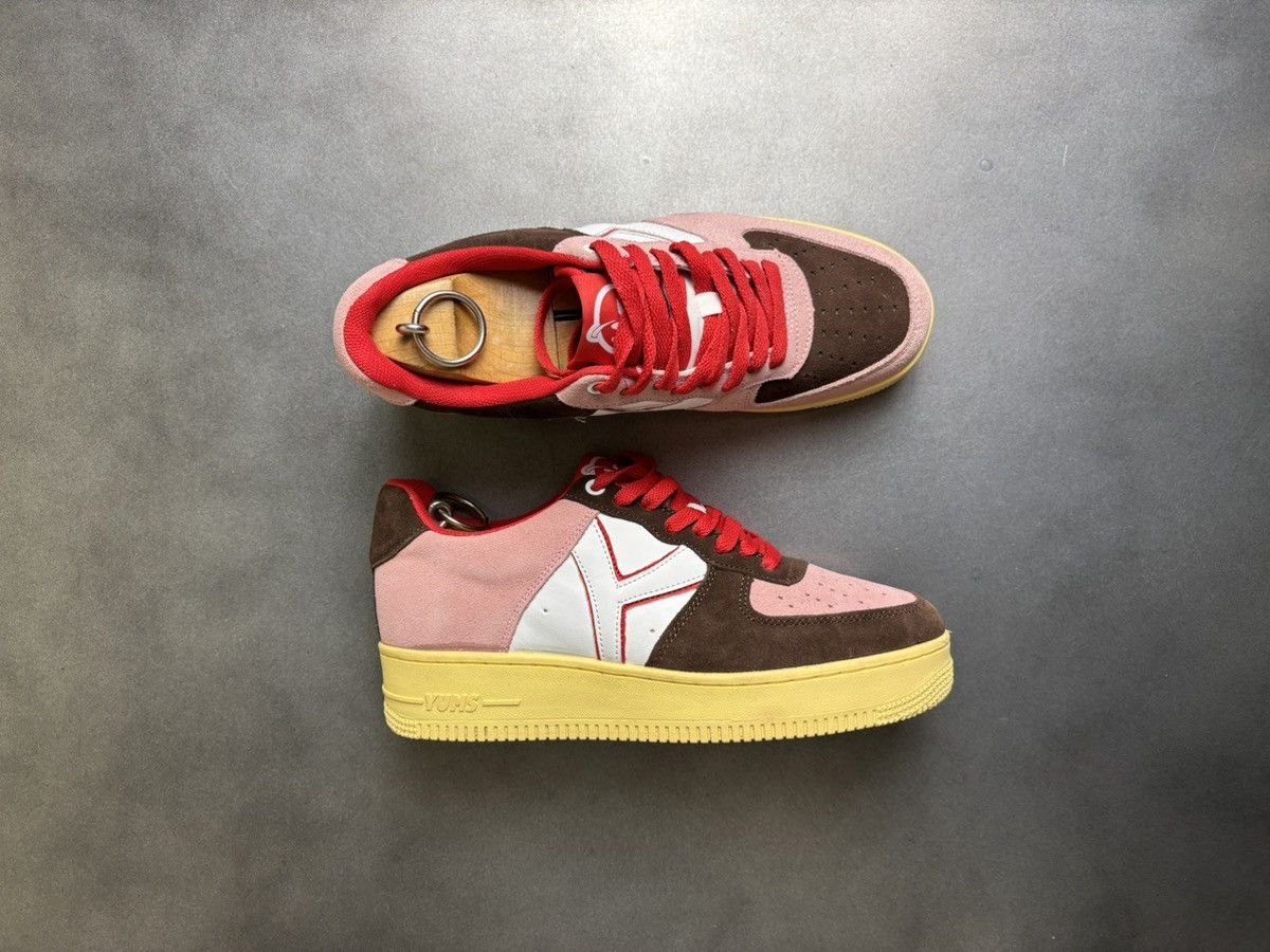 Soulja Boy YUMS Banana Split AF1 Sneakers Dropout Rap Shoes