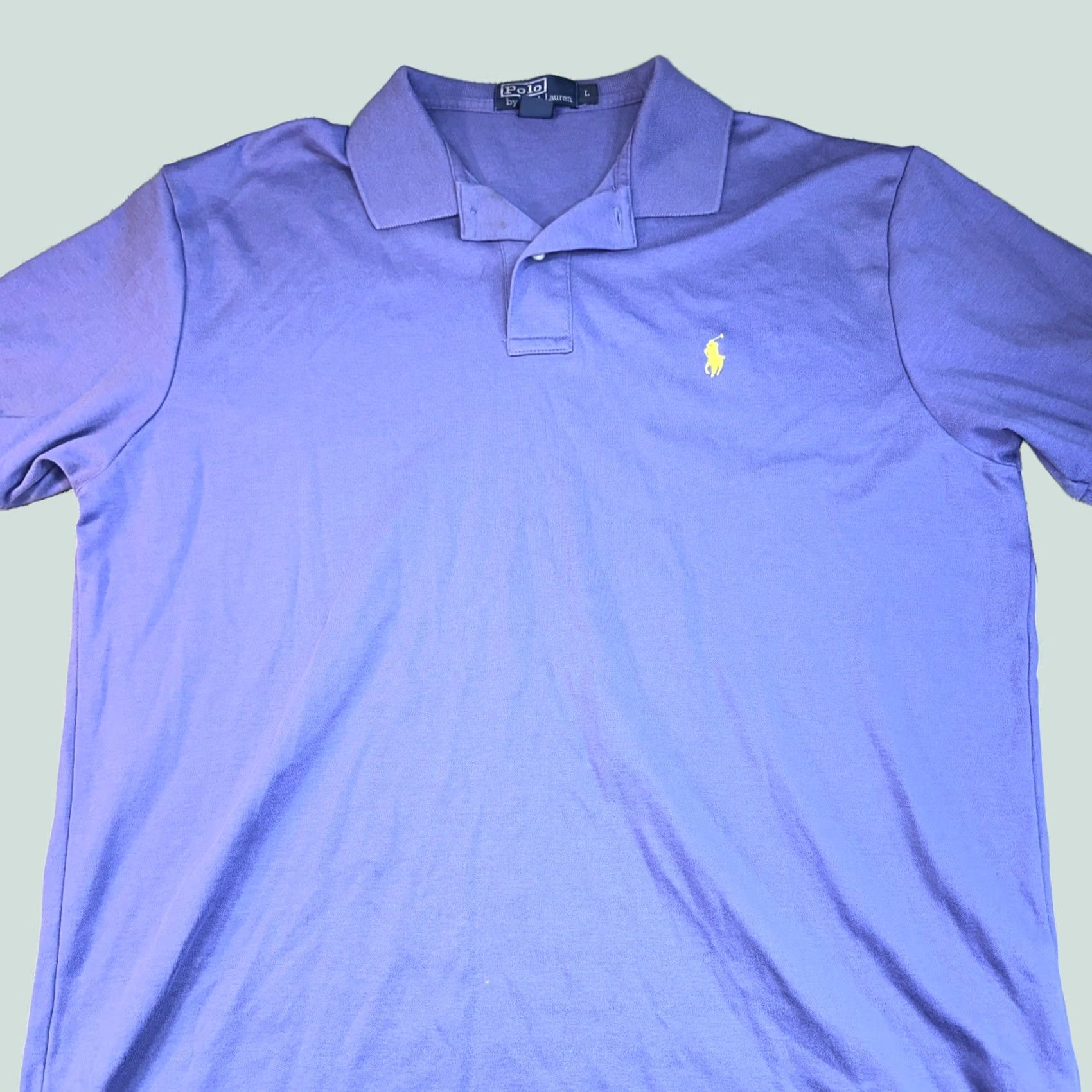 Ralph Lauren Ralph Lauren Polo Shirt Men Purple L Large Polo by Ralph Lauren Shirt Mens Size US L / EU 52-54 / 3 - 1 Thumbnail