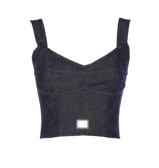 Dolce & Gabbana DOLCE & GABBANA Women Tops F7W98D G8MS5S9001 Black Size XS / US 0-2 / IT 36-38 - 1 Thumbnail