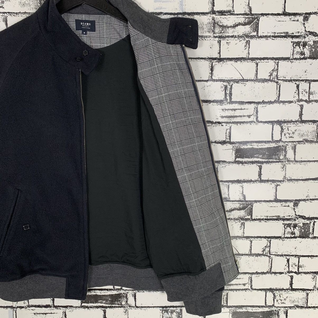 Designer × Japanese Brand × Vintage Vintage Beams Bumber Jacket Size US M / EU 48-50 / 2 - 6 Thumbnail