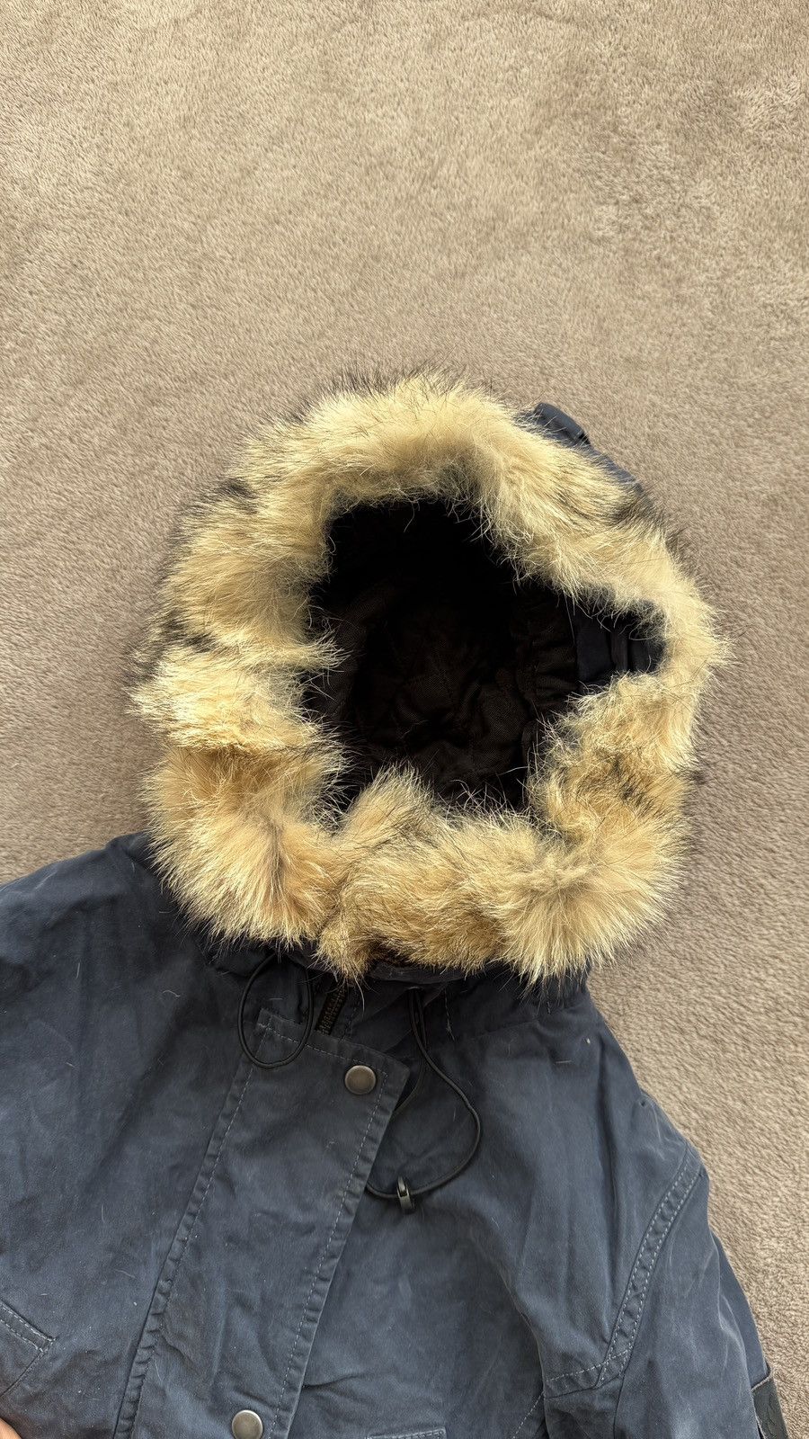 Belstaff Y2K Coyote Fur Down Hood Jacket Parka ifsixwasnine LGB goa Size S / US 4 / IT 40 - 5 Thumbnail