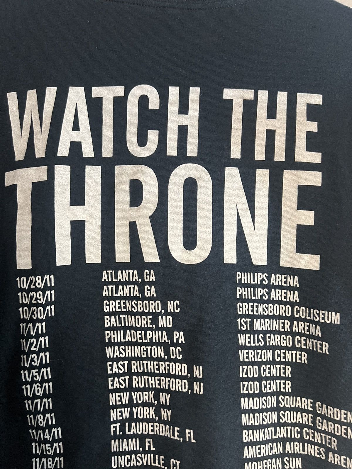 Jay-Z × Kanye West × Yeezy 👑Watch the Throne👑 Kanye West Jay-Z tour tee Size US S / EU 44-46 / 1 - 4 Thumbnail
