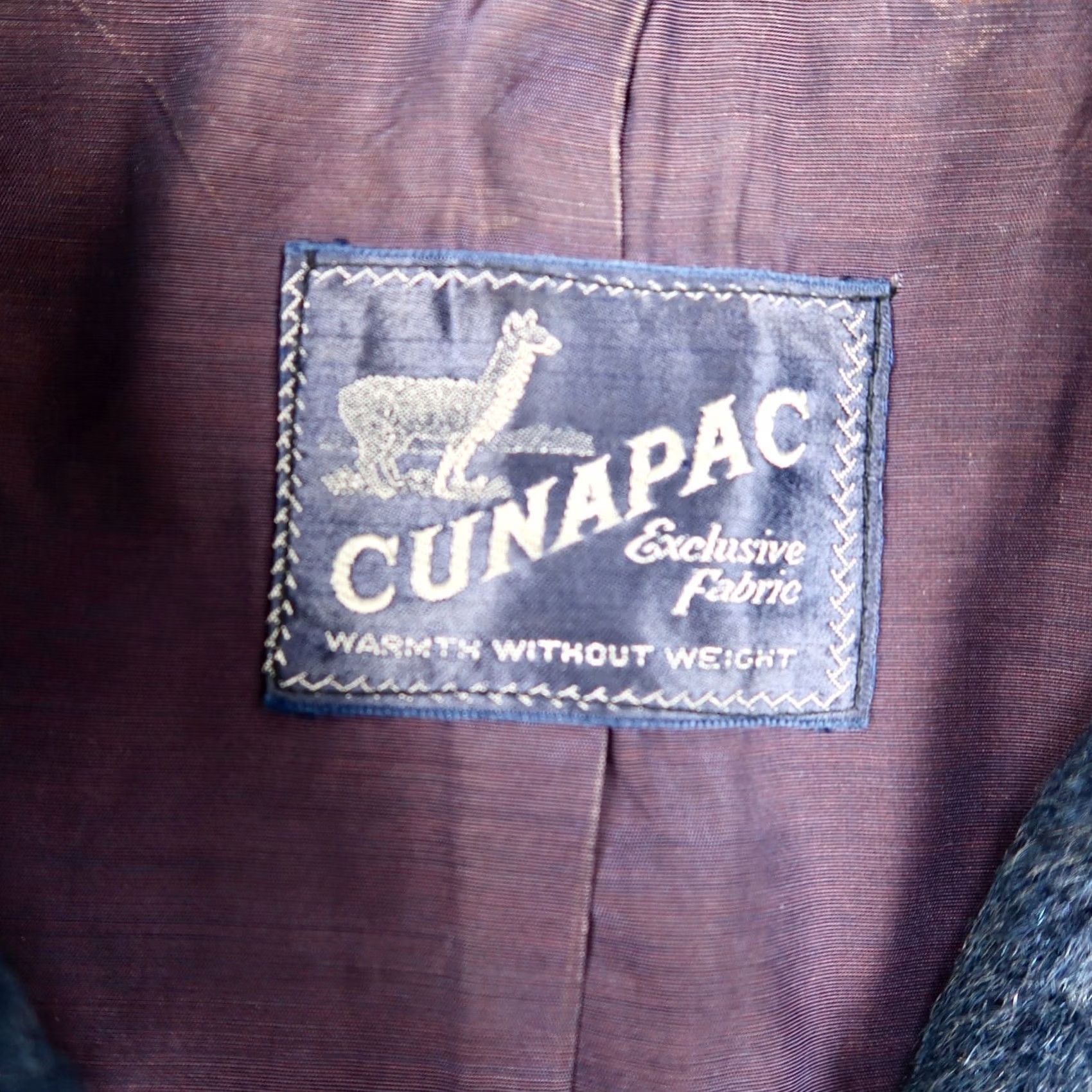 Vintage VINTAGE Cunapac Alpaca Wool Fuzzy Overcoat Trench Long Coat Mens L Town Clad Size US L / EU 52-54 / 3 - 5 Thumbnail