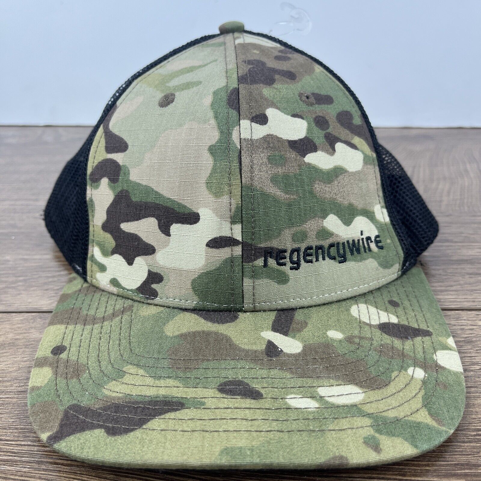 Other Regencywire Hat Regency Wire Camo Green Hat Adjustable Snapb Size ONE SIZE - 1 Thumbnail