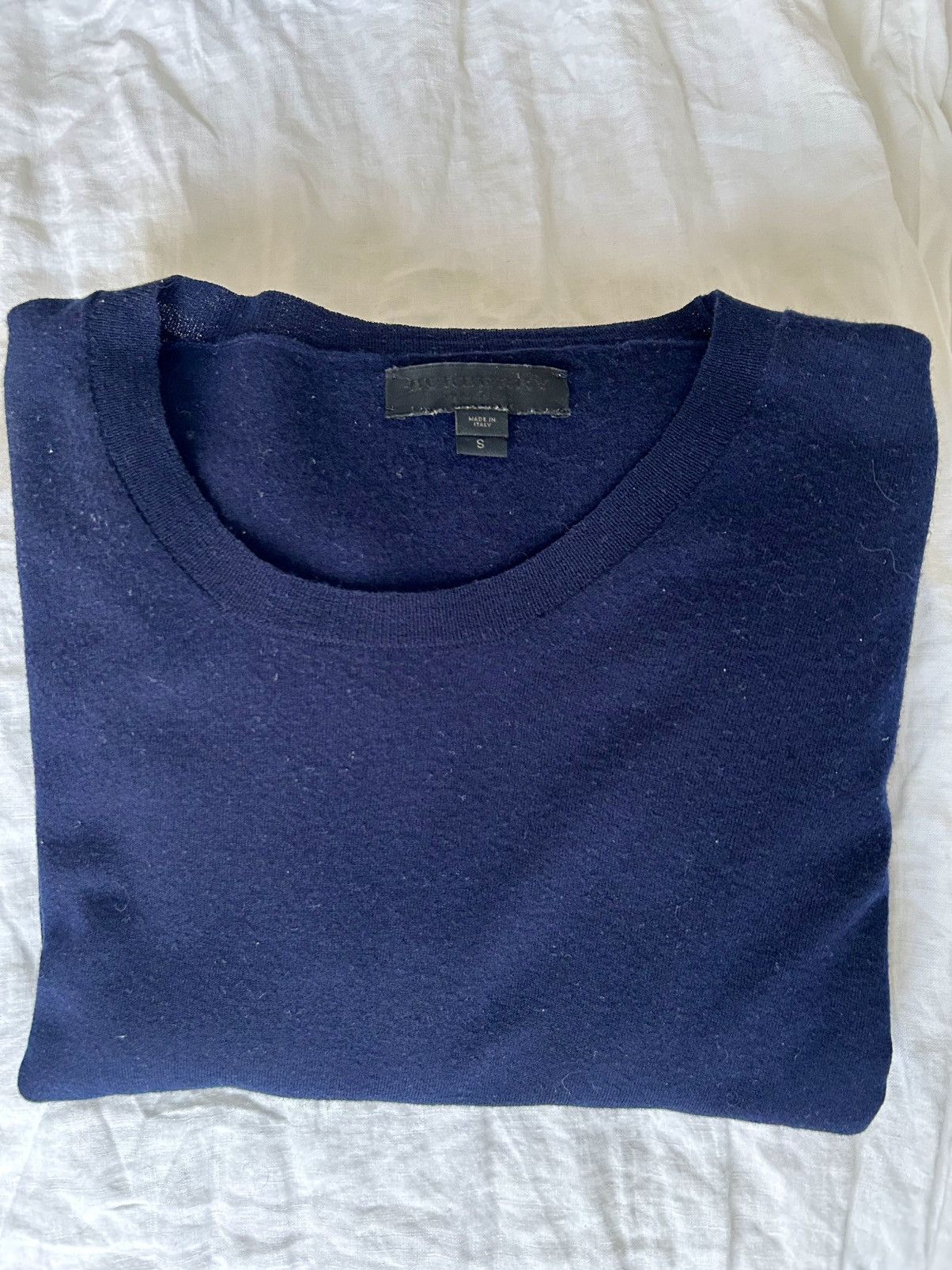 Burberry Prorsum Burberry Prorsum Men’s Navy Cashmere Sweater Size Small Size US S / EU 44-46 / 1 - 3 Thumbnail